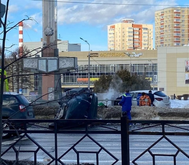 При столкновении двух машин в Подольске пострадала 12-летняя девочка