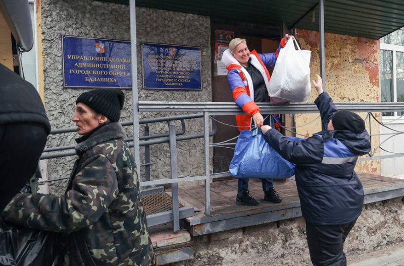 Жители Балашихи собрали для Донбасса 5 тонн гуманитарной помощи