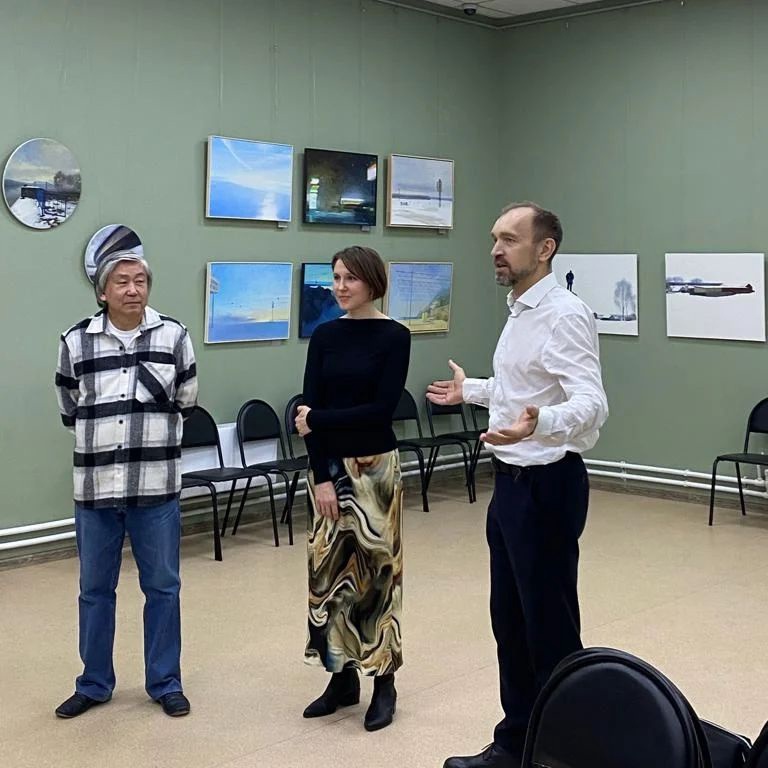 В Пушкинском Доме художника открылась персональная выставка Светланы Судаковой «Горизонты»