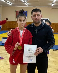 Воспитанница СШ «Ивантеевка» стала победителем на Первенстве Московской области по самбо