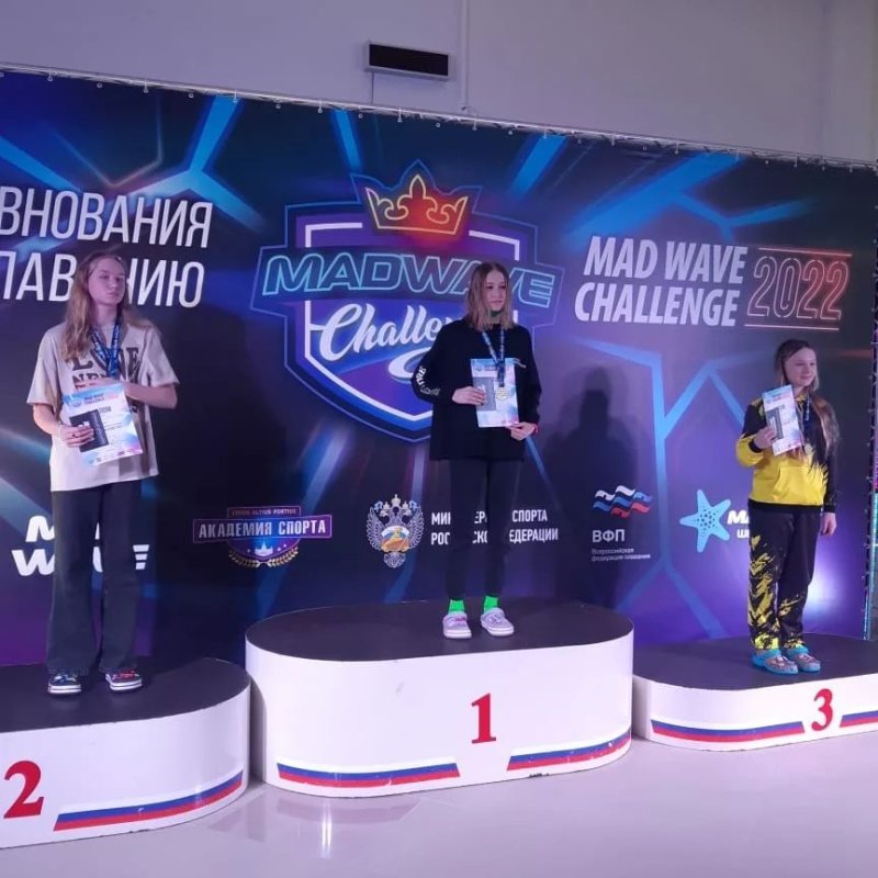 Ивантеевские спортсменки стали призерами Всероссийского соревнования по плаванию