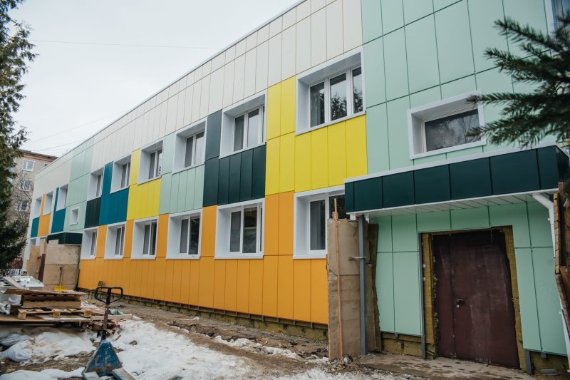 В Ивантеевке продолжается ремонт Детской музыкальной школы