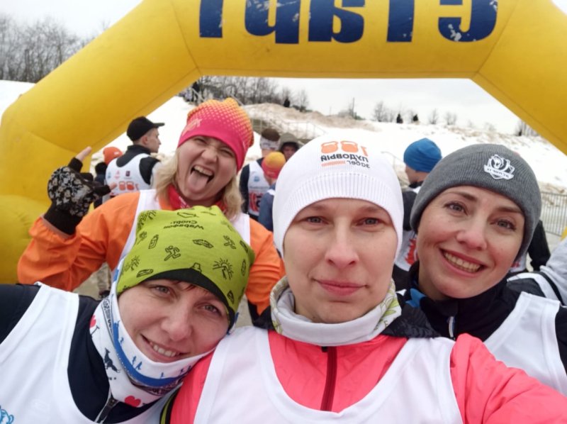 Медсестра поликлиники поселка Правдинский приняла участие в марафоне