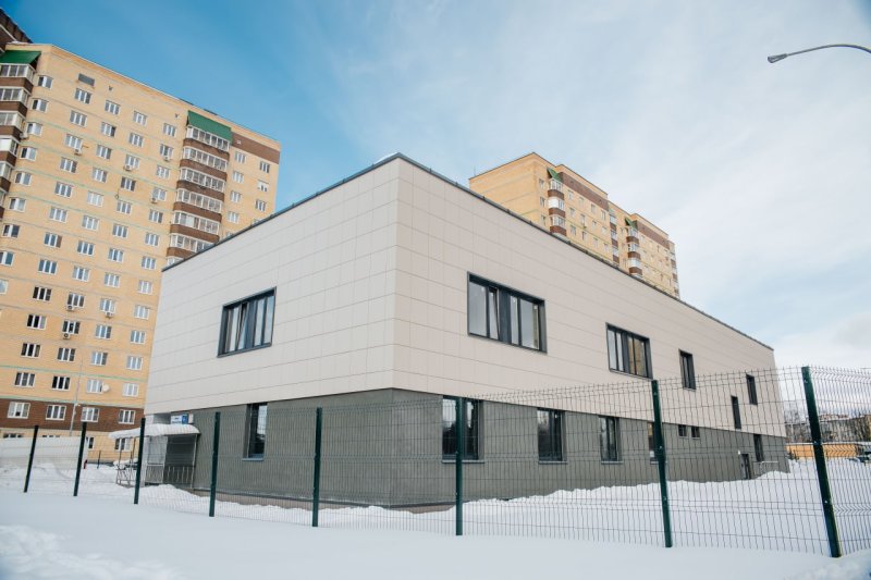 В микрорайоне Новое Пушкино ведется строительство детского сада на 210 мест