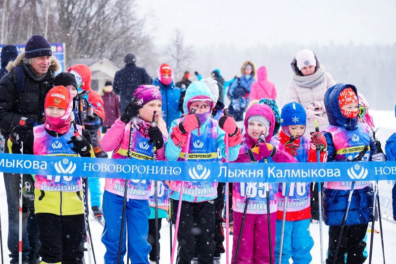В Нововоронино состоялась традиционная Лыжня Калмыкова