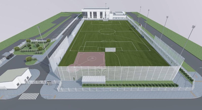 Обновленный стадион «Труд» в Балашихе будет оборудован полем с подогревом