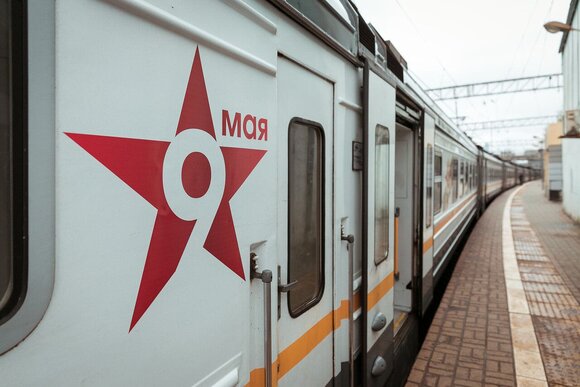 9 мая поезда ЦППК подадут праздничный «Гудок Победы»
