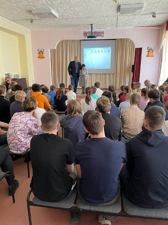 Лекции по безопасности на железной дороге проходят в пушкинских школах