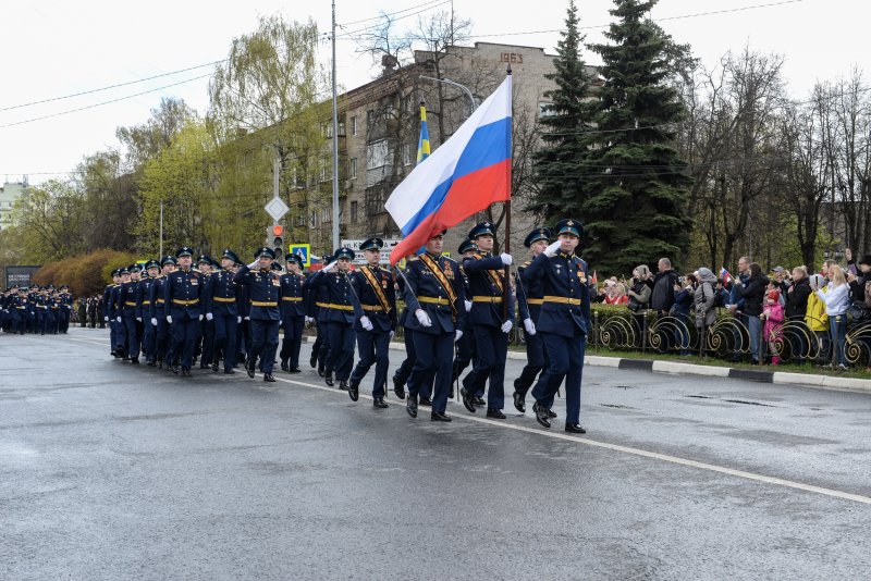 Парад Победы прошел в Пушкино