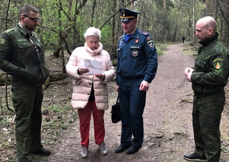 В Пушкинском округе проведены совместные патрулирования лесного фонда