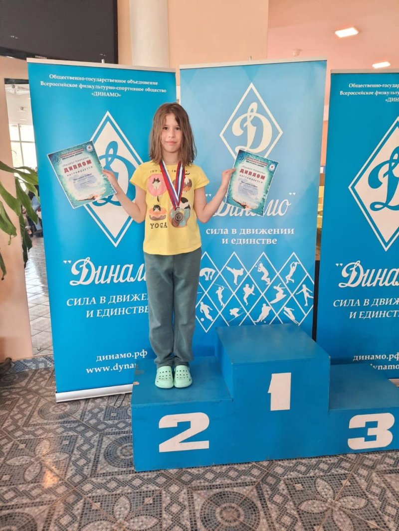 Воспитанницы ФСК "Пушкино" стали призёрами областных соревнований по плаванию