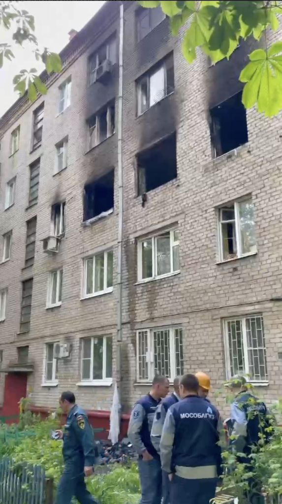 В жилом доме в Мытищах взорвался газ
