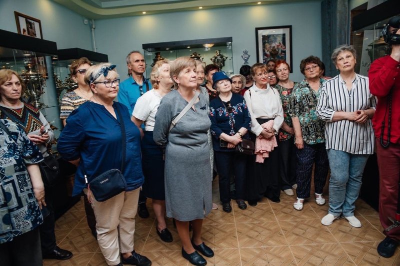 Участники клуба «Активное долголетие» посетили «Музей русских самоваров» в Ивантеевке