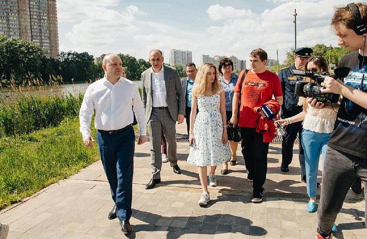 ГУСТ проинспектировал более 70% дворовых, общественных территорий и внутриквартальных проездов в Пушкино по новому чек-листу