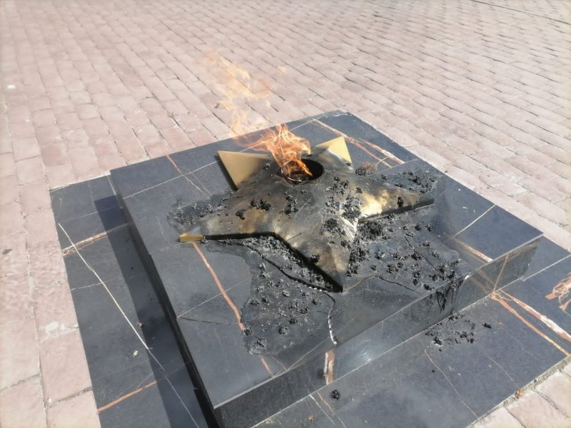 В Орехово-Зуево поймали вандала, осквернившего Вечный огонь