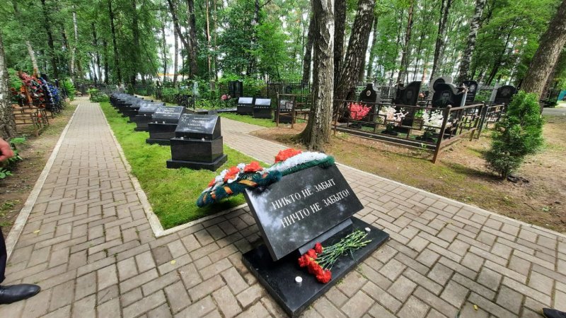 В Химках состоялось торжественное открытие отреставрированных памятников героям Великой Отечественной войны