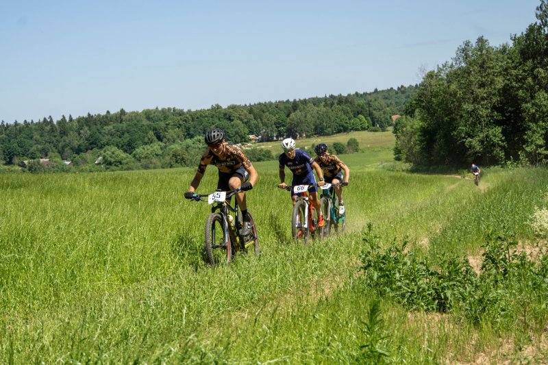 Второй этап велогонки SableRace прошел в Пушкинском округе