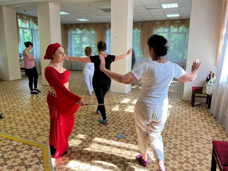 В Пушкино проходят занятия по восточным танцам