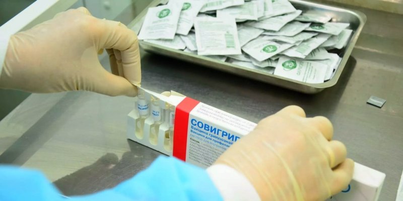 В Пушкинскую больницу поступила противогриппозная вакцина «Совигрипп»
