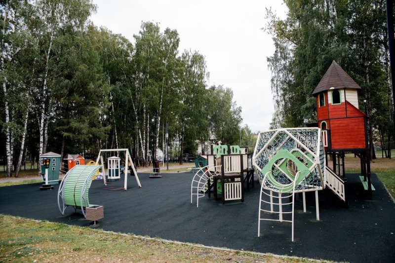 Глава Пушкинского округа проверил качество содержания ивантеевского парка