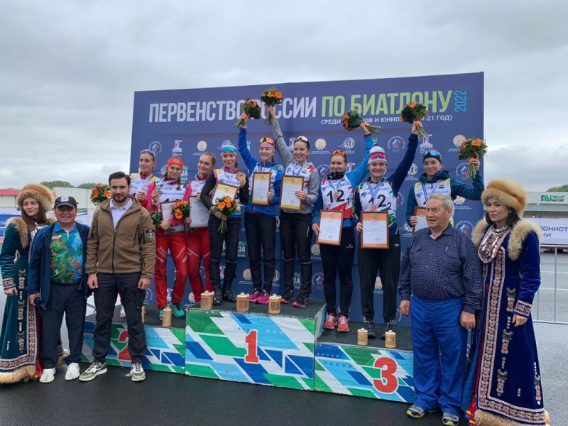 Пушкинская спортсменка Валерия Жаббарова одержала победу на Первенстве России по летнему биатлону