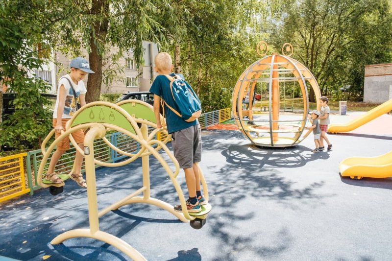 Пушкинцы выбирают места для новых детских площадок