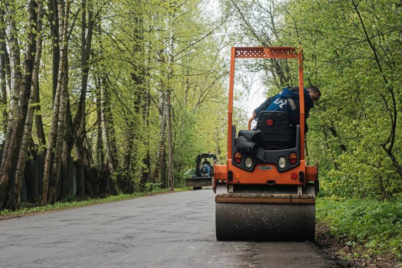 Почти 27 километров дорог отремонтировано в Пушкинском округе в этом году
