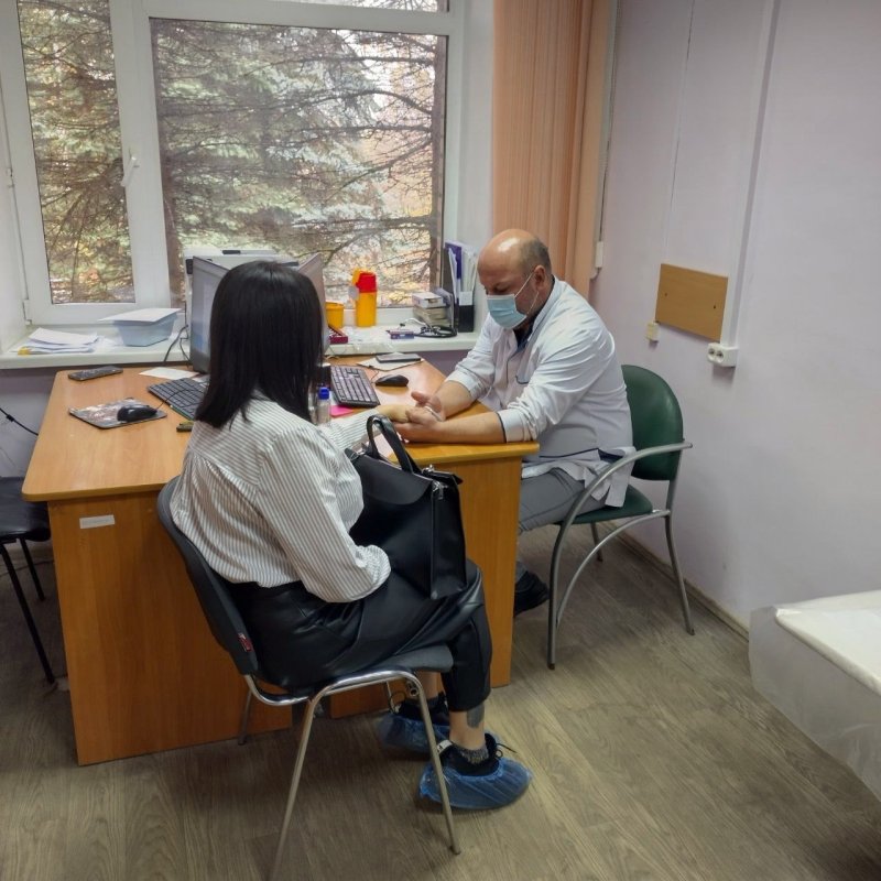 80 человек прошли диспансеризацию в пушкинских поликлиниках в выходные