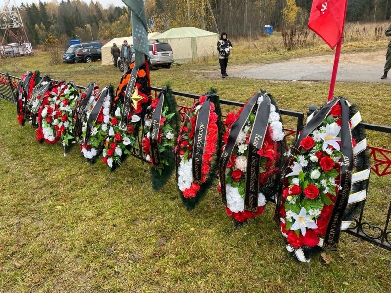 В Можайском округе перезахоронили останки 174 героев Великой Отечественной войны