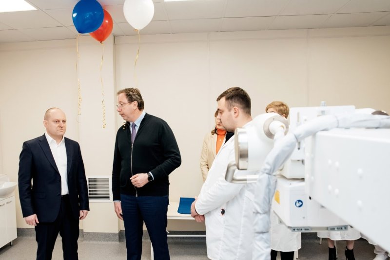 Новый рентген-кабинет открылся в поликлинике №3 посёлка Лесной