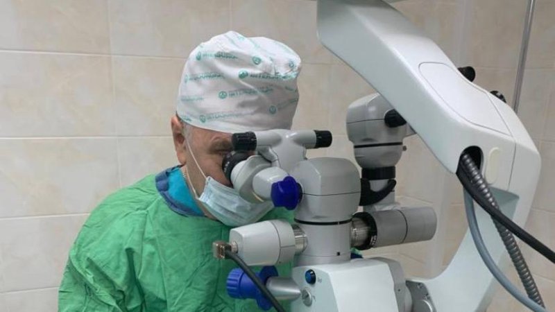 Видновские врачи спасли глаз 96-летнему ветерану войны