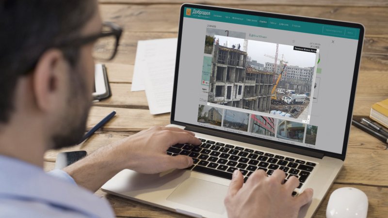 Наблюдать за ходом строительства многоквартирных домов пушкинцы могут онлайн