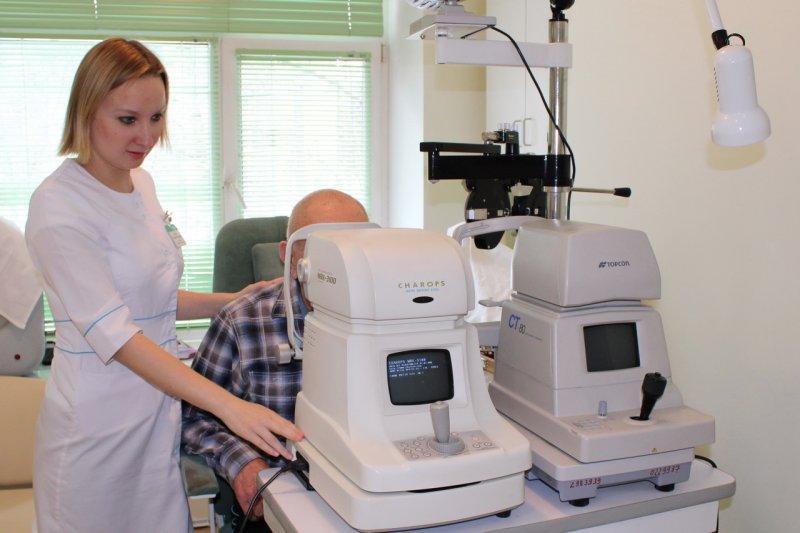 Новые методы лечения используются в работе офтальмологического отделения Пушкинской больницы