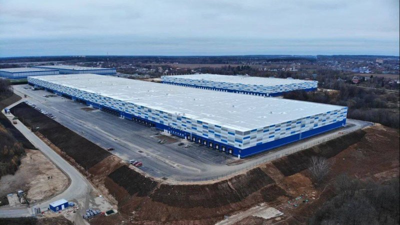 Завершено строительство складского комплекса в Пушкинском округе