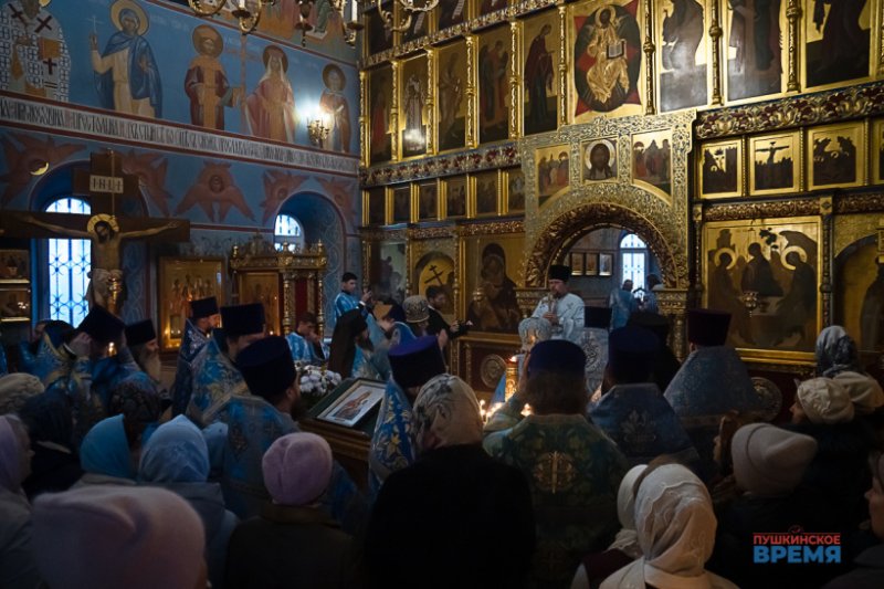 В Пушкино совершили богослужение в честь иконы Божией Матери «Скоропослушница»