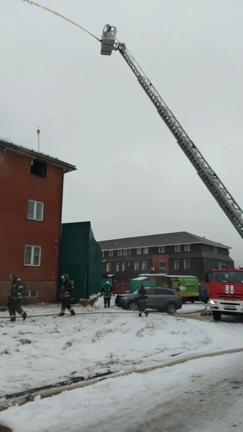 Пожар в хостеле Солнечногорска: что известно к этому часу