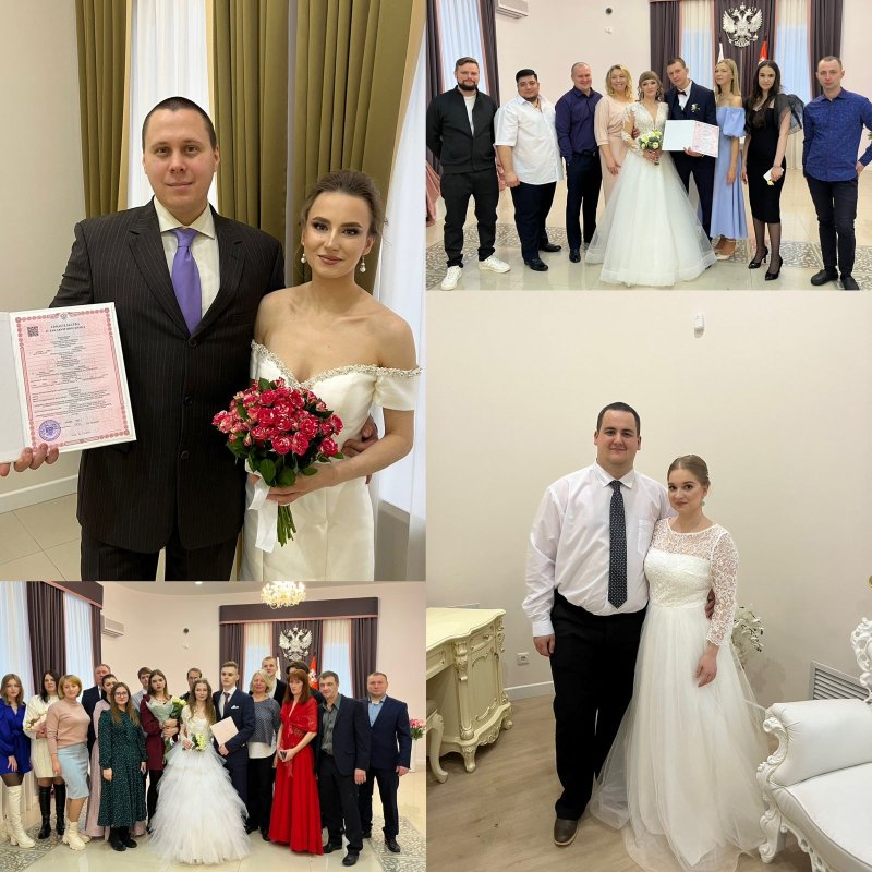 16 пар зарегистрировали брак 22 ноября в Пушкинском отделе ЗАГС