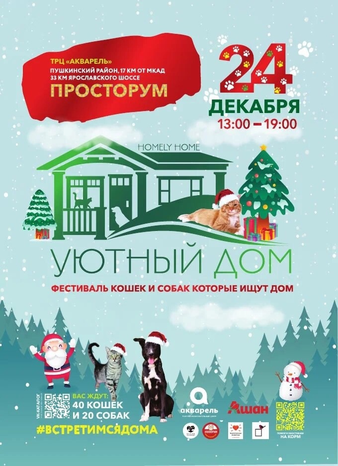Фестиваль "Уютный дом" пройдет в Пушкино 24 декабря