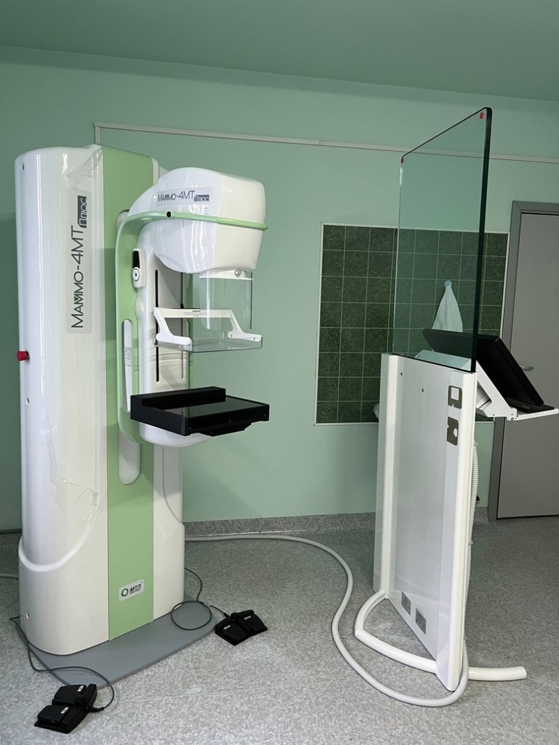 В красноармейской медико-санитарной части №154 установлен и готов к работе новый маммограф