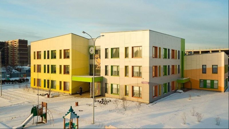 Новый детский сад на 210 мест построили в городском округе Пушкинский