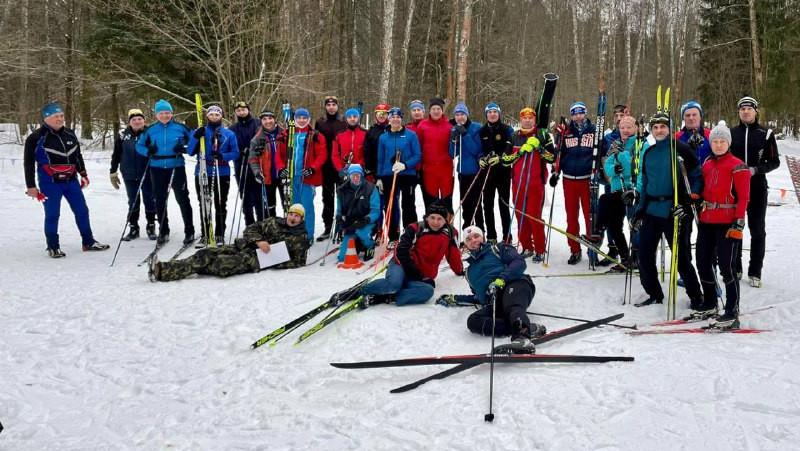 В Электростали прошла лыжная гонка ветеранов спорта «Памяти друзей»