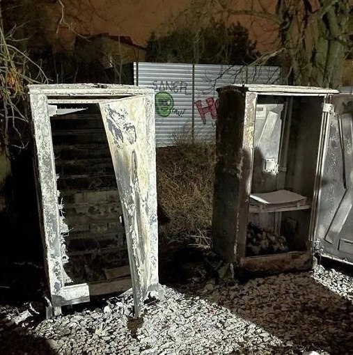 В Наро-Фоминске неизвестные подожгли железнодорожное оборудование