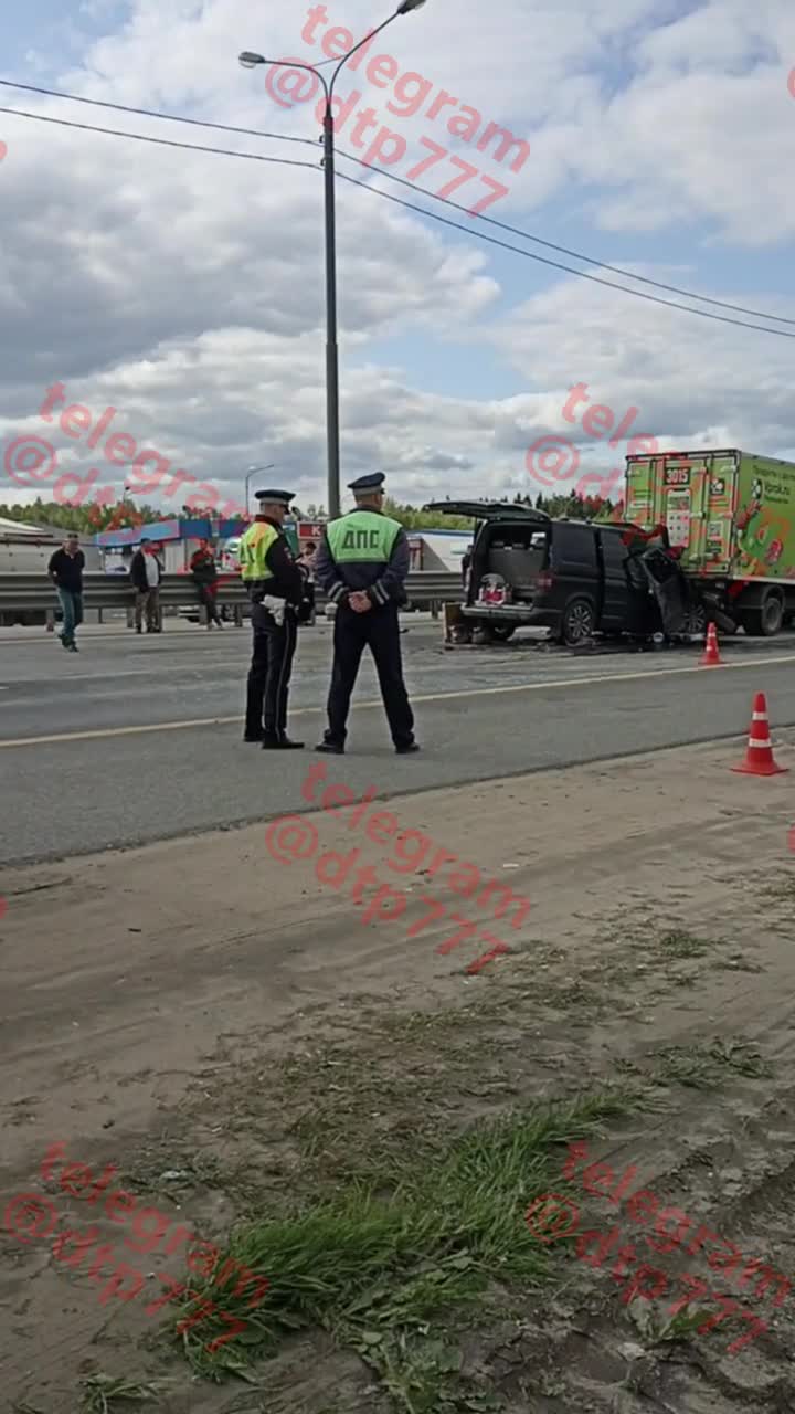 На Симферопольском шоссе в Чехове произошла авария с участием пяти