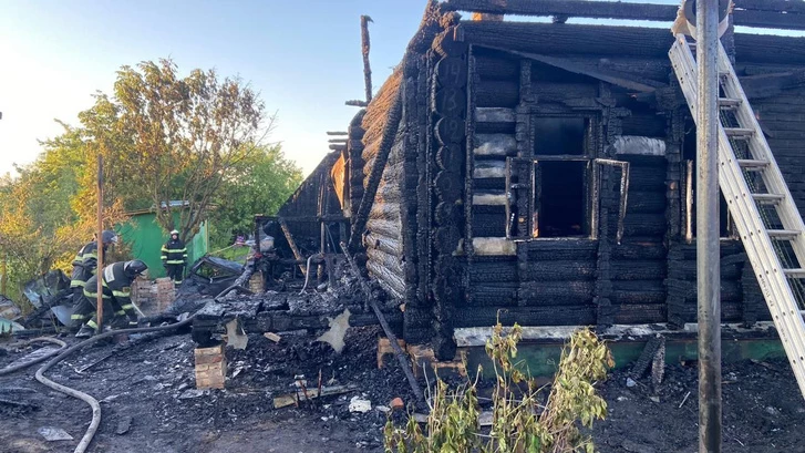 Два взрослых и два ребёнка погибли при пожаре в Орехово-Зуево