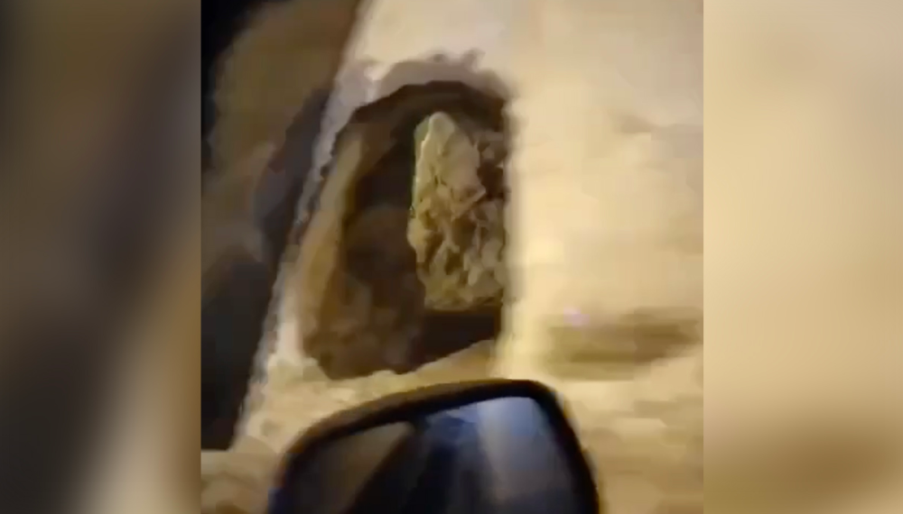 В Наро-Фоминске появился тоннель в сугробе: видео