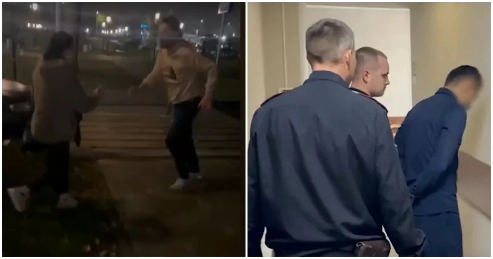 В Подольске задержали мигрантов, избивших супружескую пару: видео