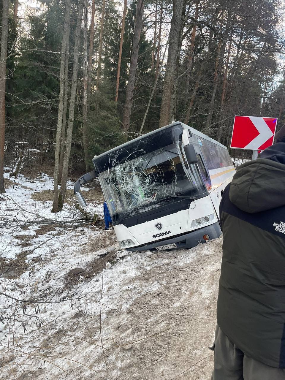 В ДТП с автобусом в Орехово-Зуево пострадали 5 человек