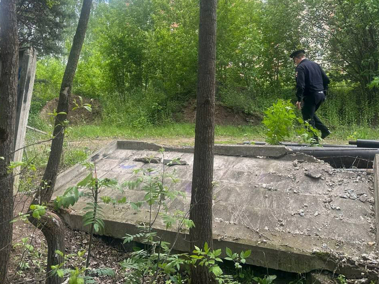 В Балашихе на двух подростков упал бетонный забор