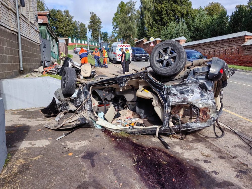 В смертельном ДТП в Сергиевом Посаде погибли два человека