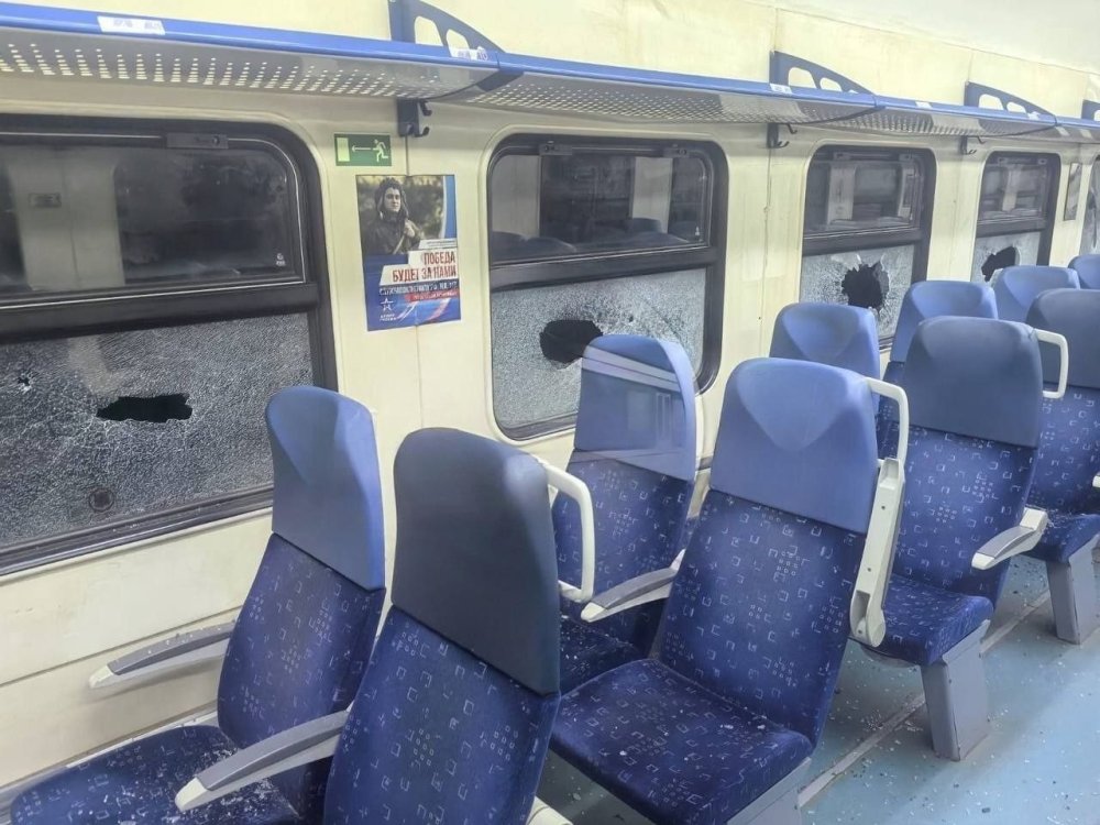 В Подмосковье подростки разгромили электричку и напали на машиниста